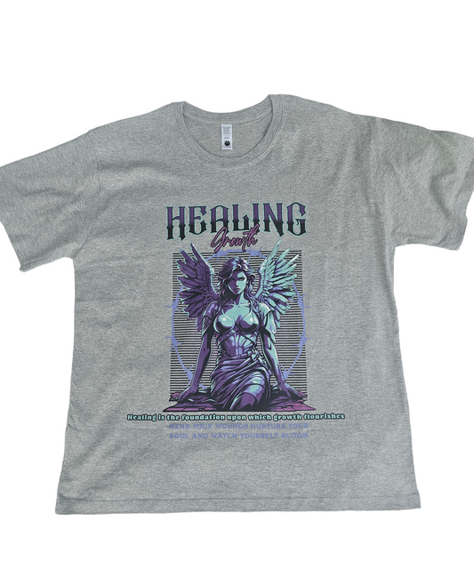 Premium Graphic T-shirts for Men and Women 200gsm 100%. Healing Growth